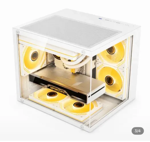 Gabinete Duex DXGA325WHNL, Mid Tower, Branco, Sem Fonte, Sem Fans, DXGA...