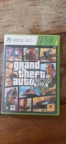 Jogo Xbox 360 gta grand theft auto five
