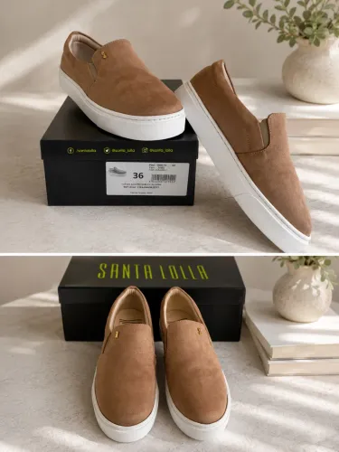 Slip On Santa Lolla Original - Tam. 36 (forma grande, serve 37) ?