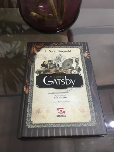 Livro capa dura Gatsby novo