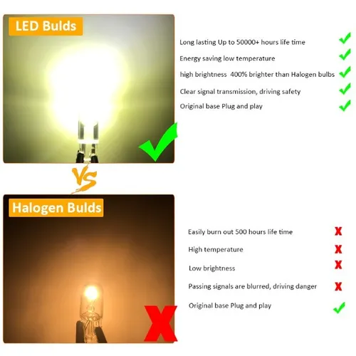 Lampada Led t10 w5w cob 7000k branco 12v Arduino Automação COD-CP701