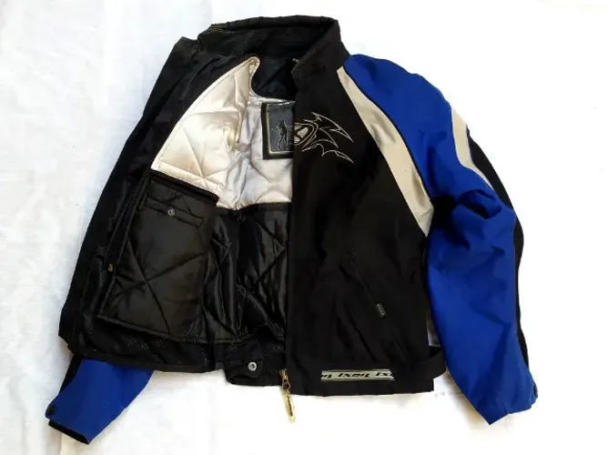Jaqueta Feminina Cordura Marca Ixon - Azul E Preta-tamanho M