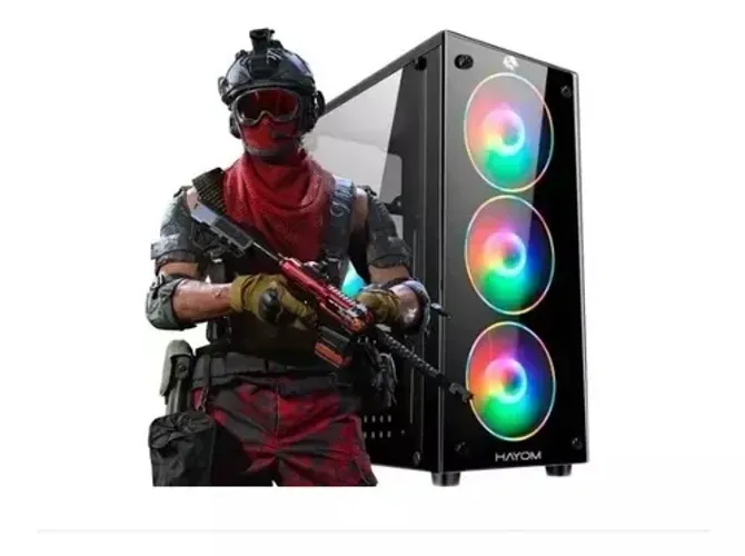 Pc Game i5 7500 3.0GHZ 7º Geração 16Gb de Ram Ddr4 Ssd Nvme 512+Hd 500gb+ Rx580 16Gb