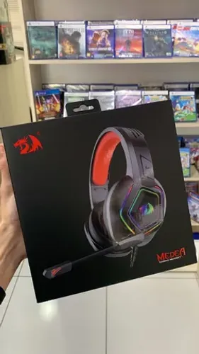 HeadSet Redragon Medea RGB - Novo Lacrado - Parcelamos Sem Juros
