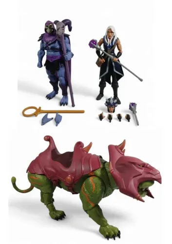 Esqueleto, Maligna e Gato Guerreiro - Master of the universe - He man
