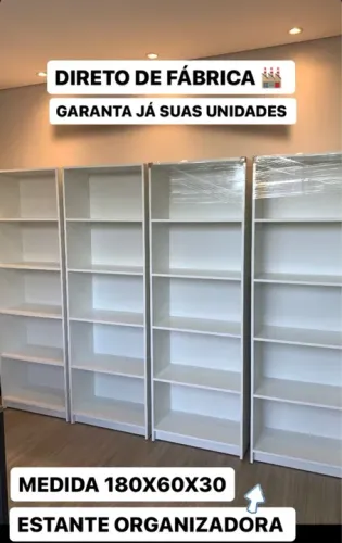 Estantes MDF para lojas NOVO