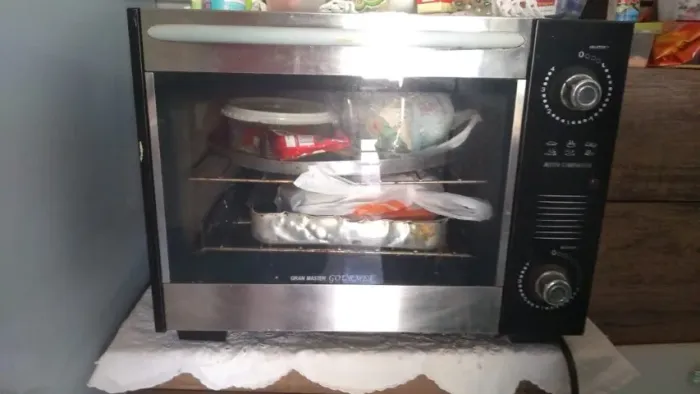 um forno elétrico