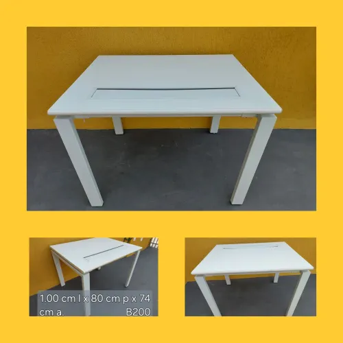Mesa escritorio retangular