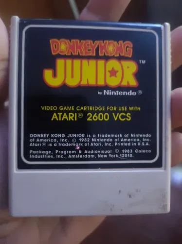 Atari donkey Kong jr - Pitfall-cartucho-jogo vídeo game-pac man-coleco
