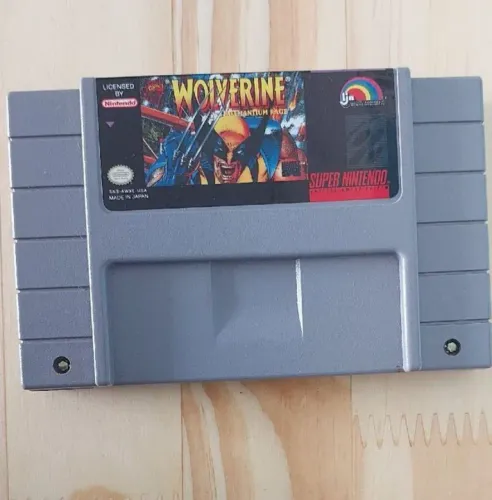 Jogo Super Nintendo Wolverine: Adamantium Rage - Original