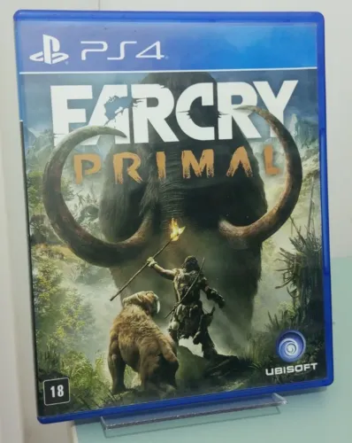 Jogo Far Cry Primal (PS4) - Mídia Física - Disco Impecável