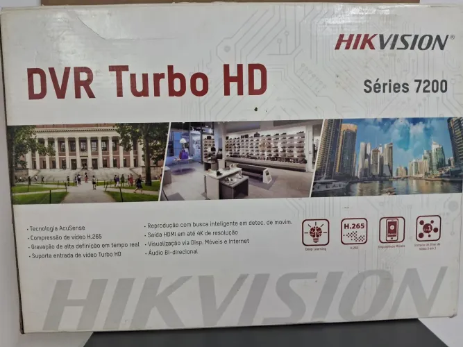 Dvr 4 canais Hikvision 
