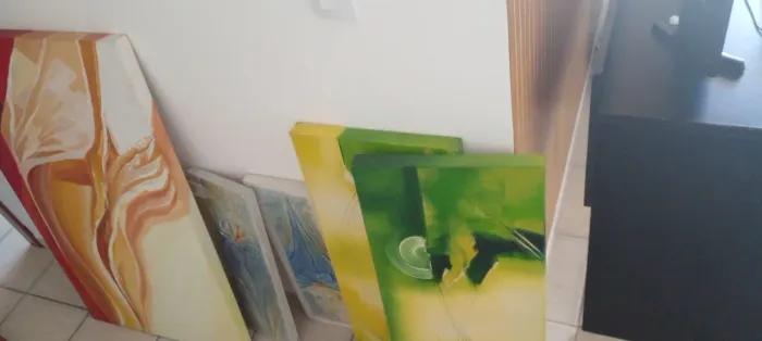 Quadros Abstratos para Decoração - Diversos Tamanhos