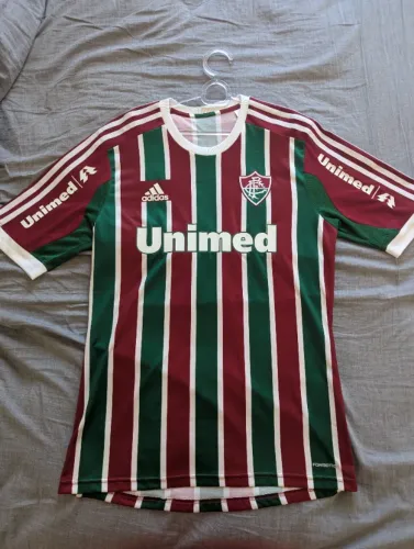 Camisa Fluminense Adidas Unimed Tricolor 2013-2015 Modelo Jogador Formotion