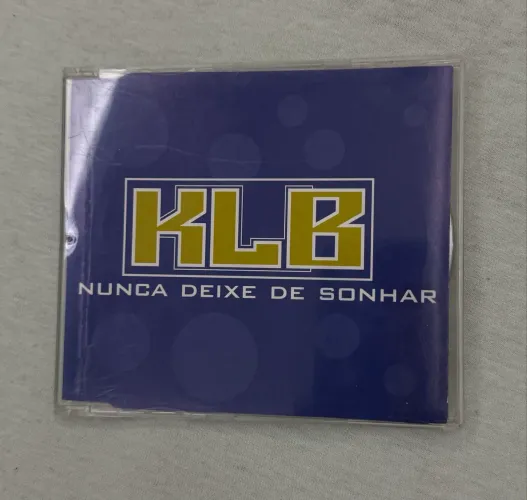 Cd Single Nacional KLB - Nunca Deixe de Sonhar Promocional Rádio
