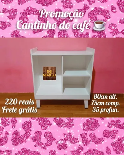 Cantinho do Café - Prateleira 80cm