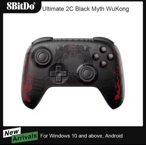 Controle sem fio Ultimate 2C Black Myth Wukong 8bitdo