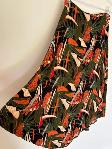 Saia longa estampada, Tam M