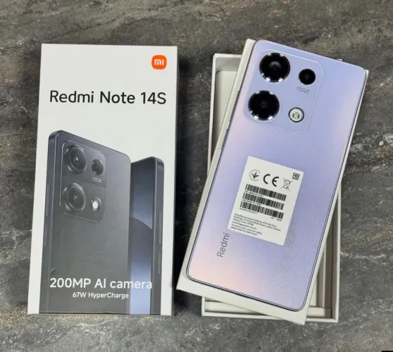 Xiaomi Note 14S 256GB 8GB ** ROXO** Xiaomi com Qualidade e Garantia Real - Loja física