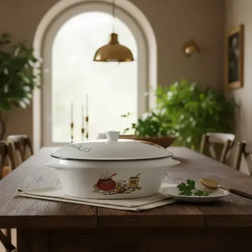 Feijoadeira Para Feijoada Refratária Colorama Antiga ##