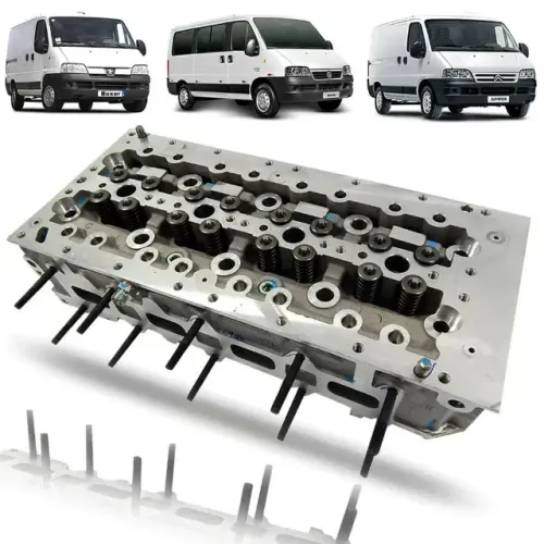 CABEÇOTE DO MOTOR (COM VÁLVULAS) FIAT DUCATO 2.3 16v Euro 5 13/17