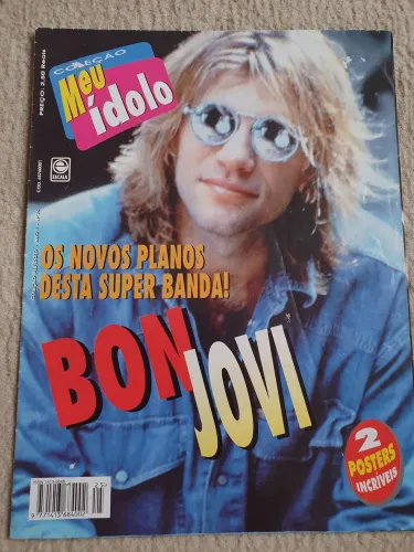 Revista Meu Ídolo - Bon Jovi poster gigante