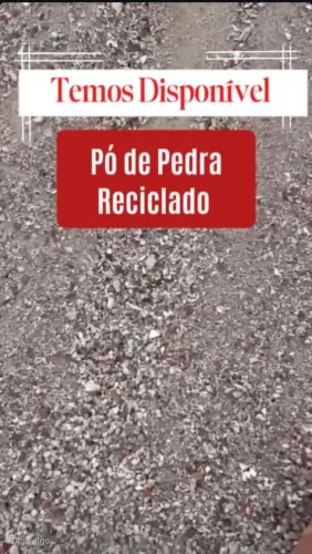 Pó de Pedra Reciclado