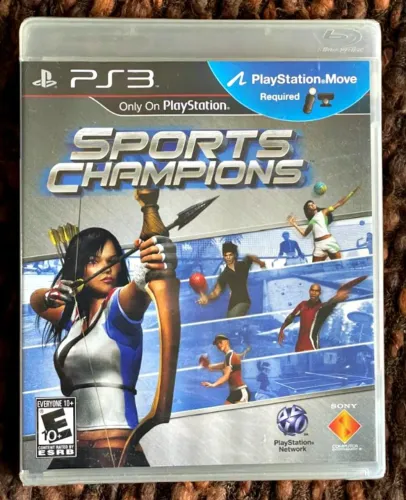 SPORTS CHAMPIONS ORIGINAL PLAYSTATION 3 LACRADO COMPLETÍSSIMO PS3 ACEITO OLX PAY