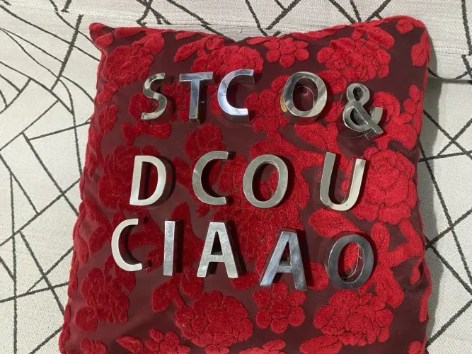 Letras decorativas para escritório