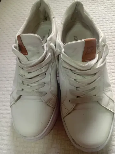 Sapatenis Branco nr 38 semi novo 