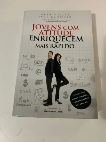 Livro Jovens com Atitude Enriquecem Mais Rápido