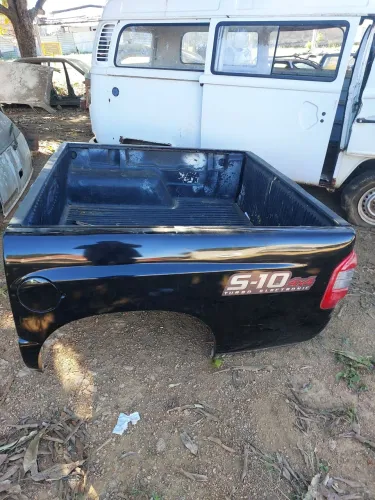 Carroceria Caçamba Da S10 Pitbull Cabine Dupla 2001/11