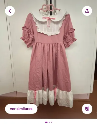 Vestido Lolita Kawaii Rosa