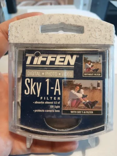 Filtro Tiffen 55mm Sky 1a Proteção + Correção De Cor