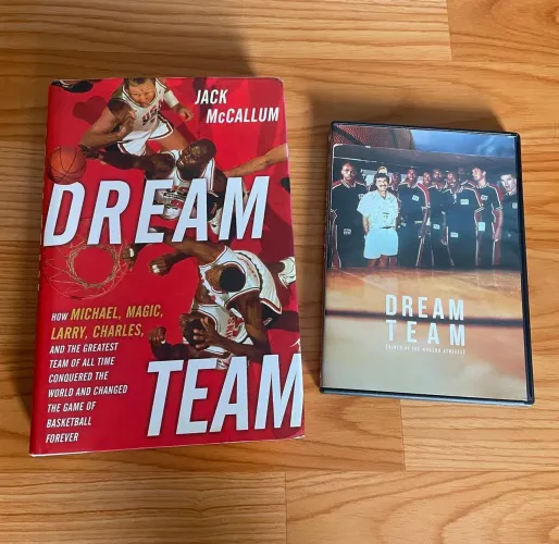 Livro e DVD O DREAM TEAM USA BASKETBALL - Basquete