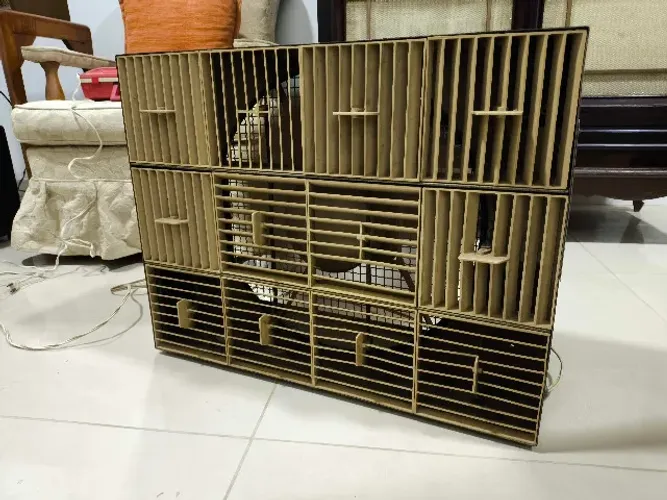 Ventilador circulador Bomclima Super Luxo antigo funcionando