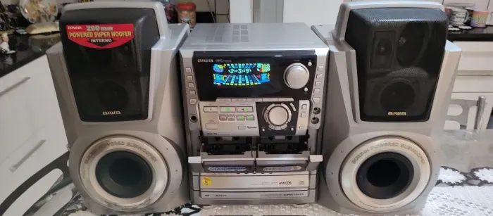 Aparelho de som Mini system aiwa nsx T9... Mk2 f9 f15 t99 n6 zr997 1060 v900 nsx2200  959