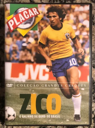 DVD Placar - Coleção Grandes Craques: Zico