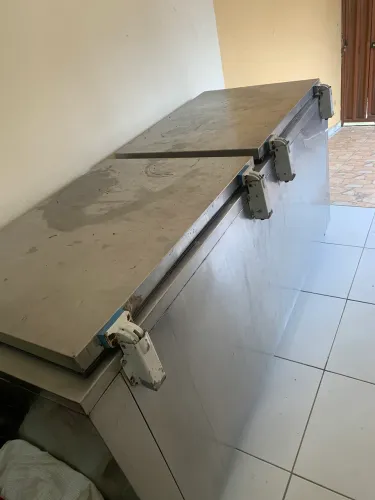 Freezer inox 