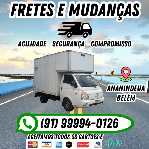 Fretes e mudanças. Barato