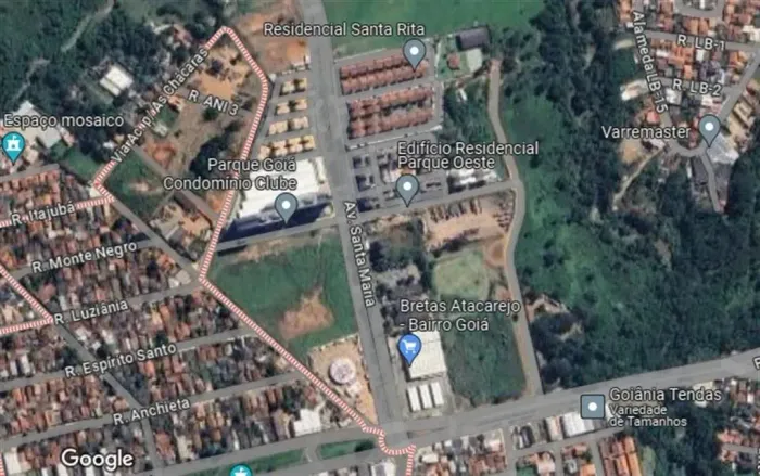 Área comercial - 21 lotes
