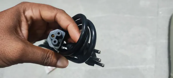 Cabo de força tripolar para fonte de notebook, já é o menor preço