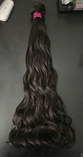 CABELO HUMANO 65cm LIMPO, PONTA CHEIA 5,98 O GRAMA! 