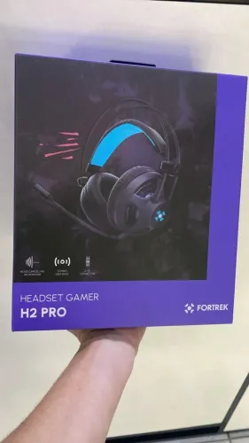 Fone Headset Gamer Fortrek Pro H2 - Desempenho e Conforto para sua Gameplay! Loja Coimbra