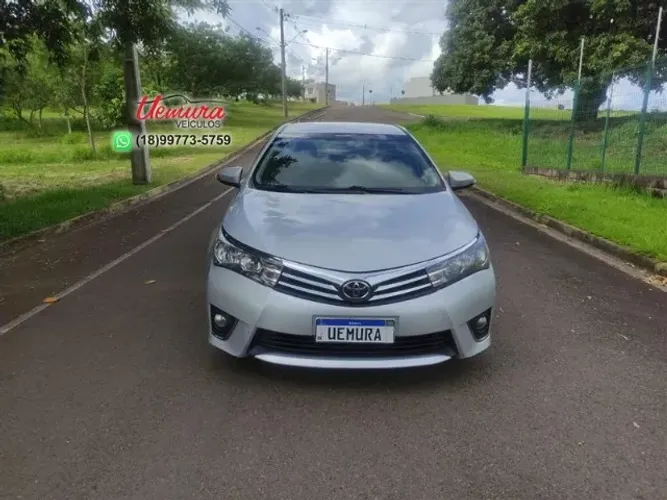 Toyota/ Corolla XEI 2.0 Aut. - 2015/2016 - Prata Flex