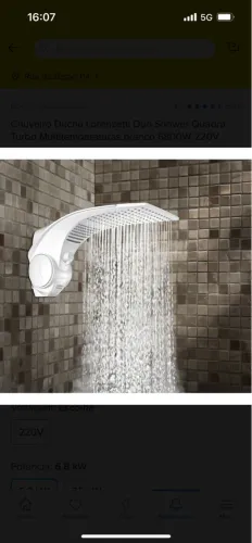 Ducha Lorenzetti duo Shower turbo 127v