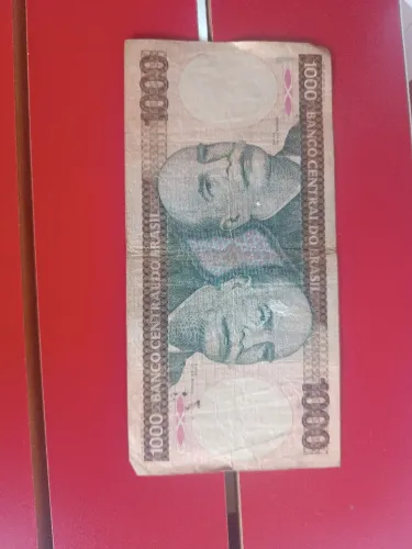 Cédula de 1000 Cruzeiros - Banco Central do Brasil