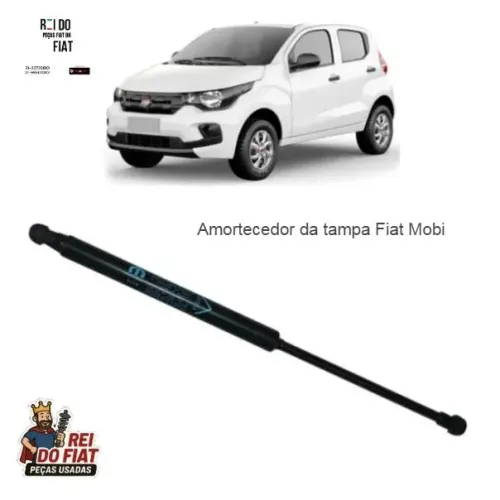 Amortecedor da tampa Fiat Mobi