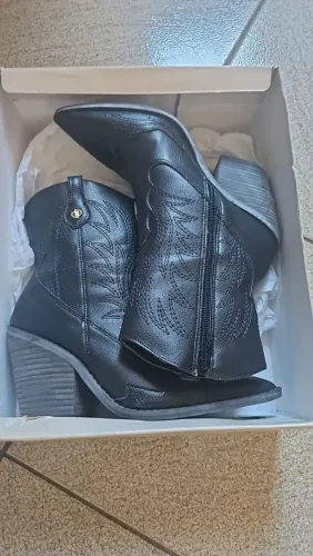 Botas Femininas Country Cano Curto - Novas