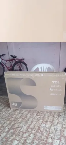 Caixa de papelao TV Smart TCL 43 